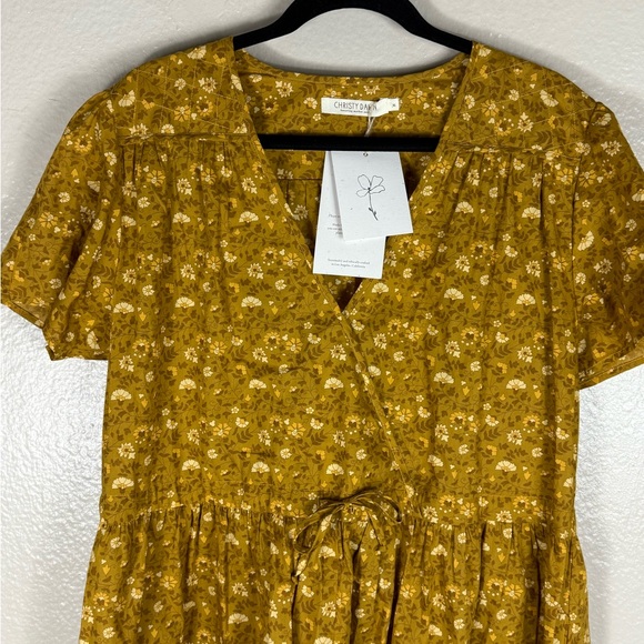 Christy Dawn The Dawn Dress in Goldenrod - Picture 3 of 12